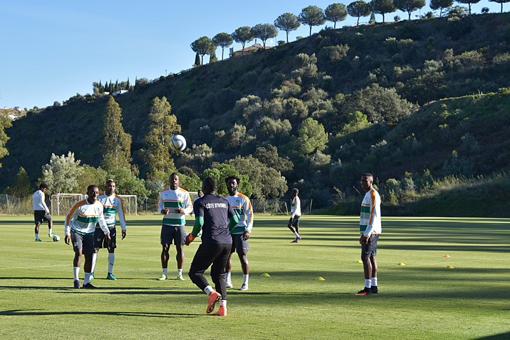 Ivory Coast Football Team at La Cala Resort