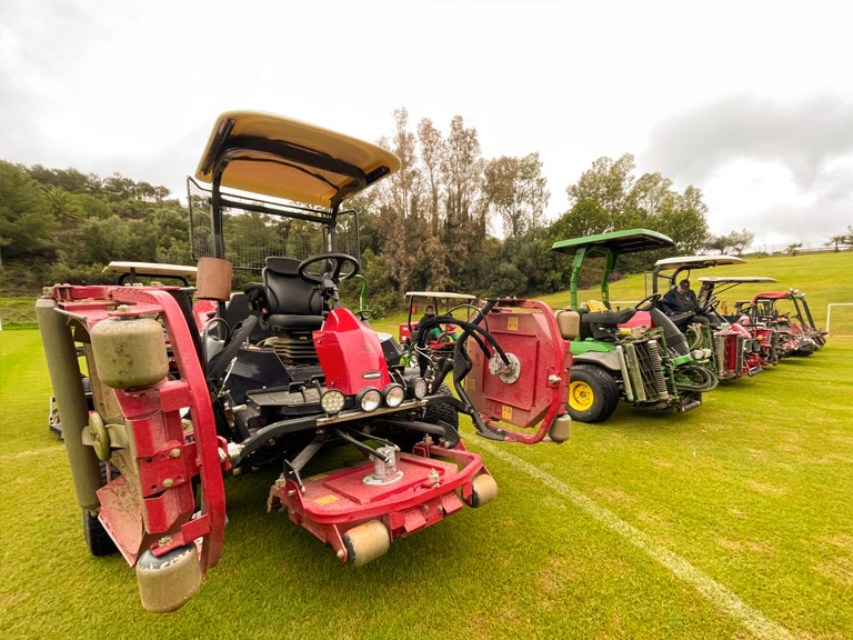 Meet the Staff –  Greenkeepers Paco Soto, Antonio Martín & José Vílchez