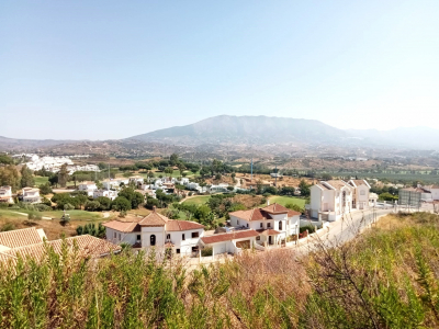 Great private plot with open views