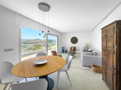 Extraordinary corner penthouse boasting a huge roof solarium
